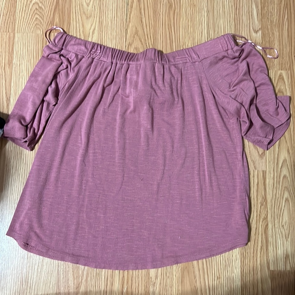 off shoulder top